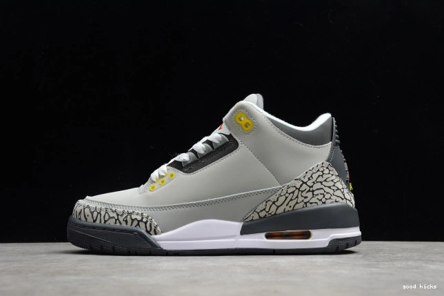 Grey Jordan 3 Cool Retro (2021) CT8532-012 Air 0726